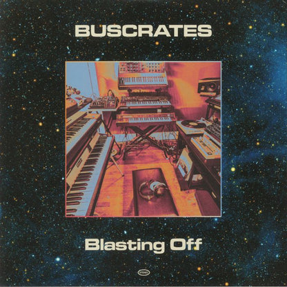 BusCrates – Blasting Off (LP, Bastard Jazz Recordings, 2020) Front Cover