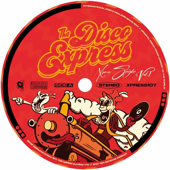 Bustin' Loose Magnolia Sam Karlson Relaye – Xpress Singles Vol.1 (12", The Disco Express, 2026) Front Cover