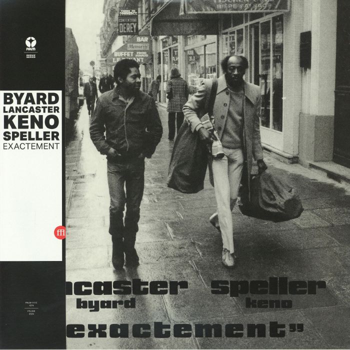 Byard Lancaster – Exactement (2xLP, gatefold obi-strip, Souffle Continu, 2026) Front Cover