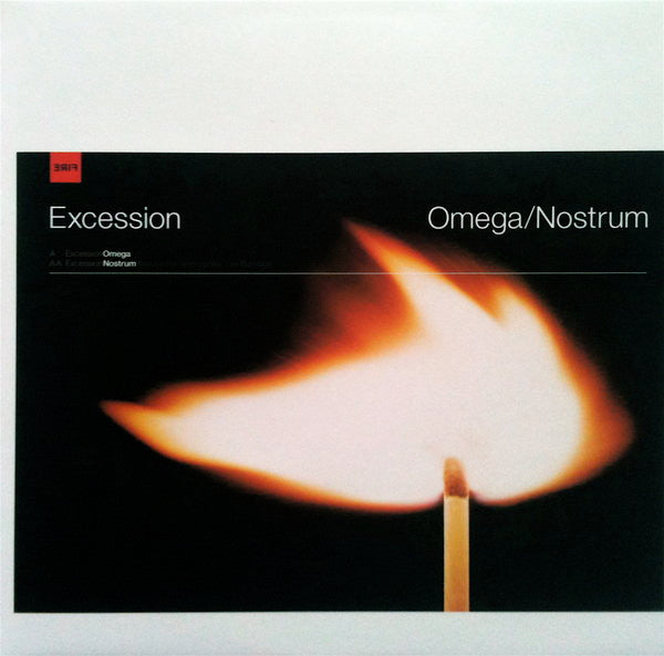 Excession – Omega / Nostrum (12", Fire, 2000) Front Cover