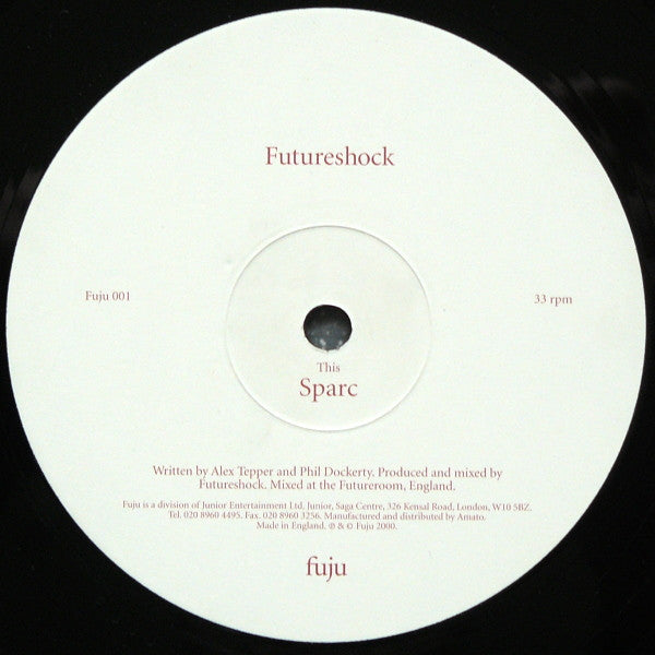 Futureshock – Sparc (12", Fuju, 2000) Image 3