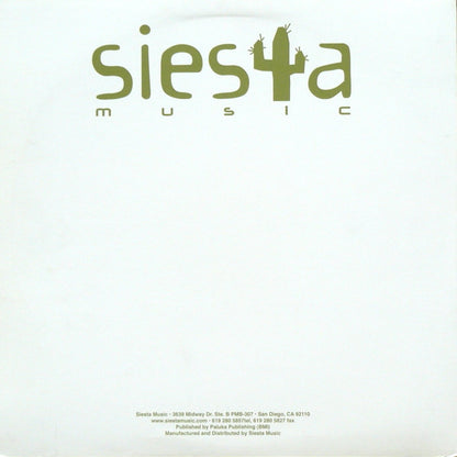 DJ Jes – Personal Surroundings (12", Siesta Music, 2001) Back Cover