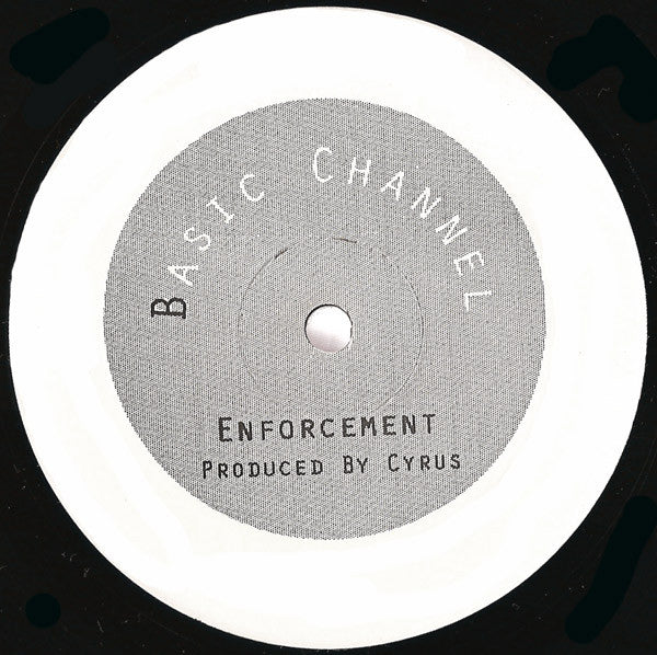 Cyrus – Enforcement (12", Basic Channel, 1993) Front Cover