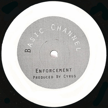 Cyrus – Enforcement (12", Basic Channel, 1993) Front Cover