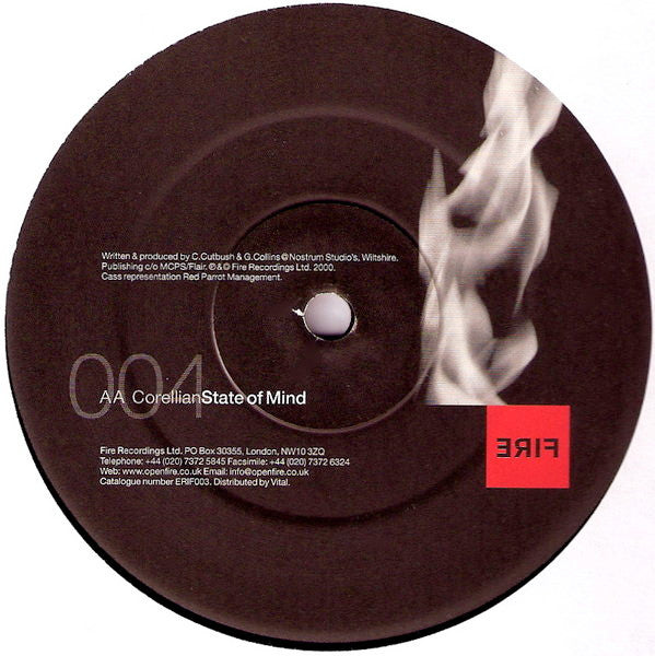 Corellian – The Fallen / State Of Mind (12", Fire, 2000) Image 4