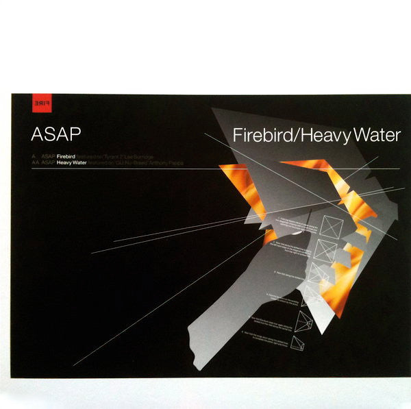ASAP – Firebird / Heavy Water (12", Fire, 2000) Front Cover