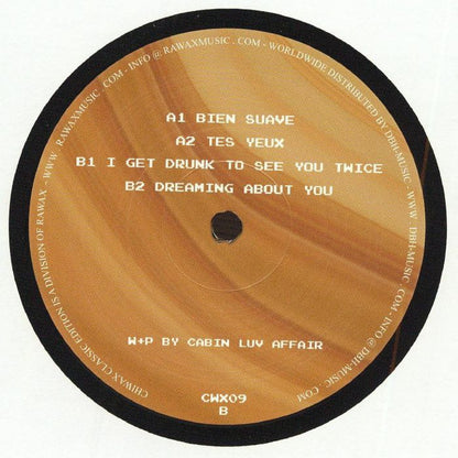 Cabin Luv Affair – Bien Suave EP (12", Chiwax, 2026) Back Cover