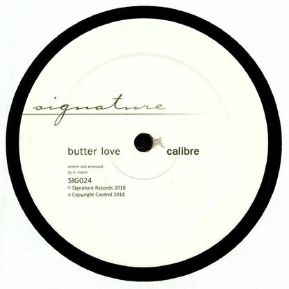 Calibre – Taciturn (12", Signature, 2018) Back Cover