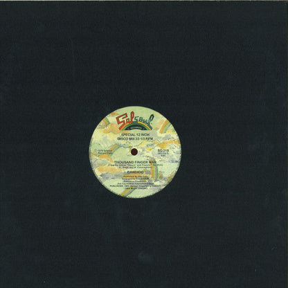 Candido – Jingo / Thousand Finger Man (12", Salsoul Records, 2015) Image 3