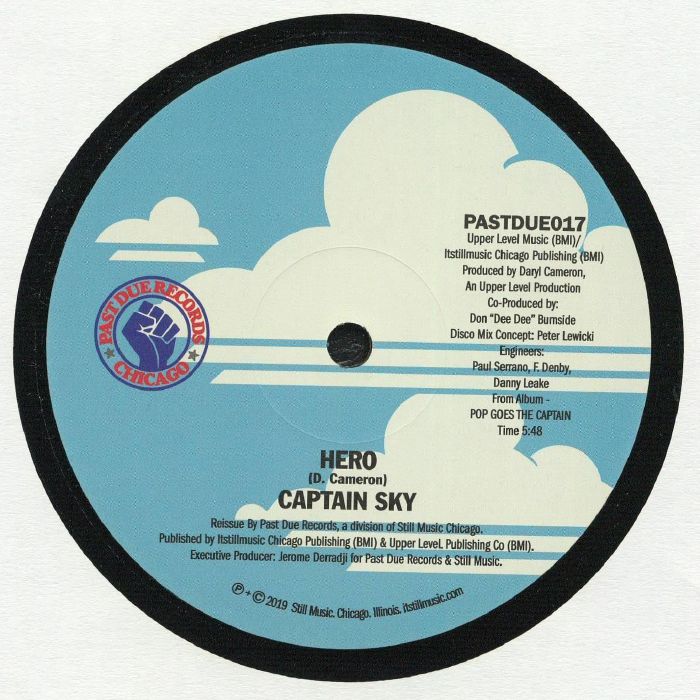 Captain Sky – Moonchild (12", Past Due, 2019) Back Cover