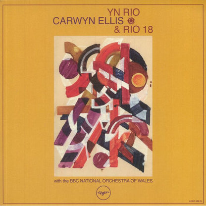 Carwyn Ellis & Rio 18 With The BBC National Orchestra Of Wales – Yn Rio (LP, Légère Recordings, 2021) Front Cover