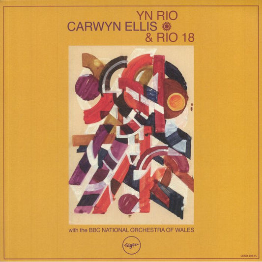Carwyn Ellis & Rio 18 With The BBC National Orchestra Of Wales – Yn Rio (LP, Légère Recordings, 2021) Front Cover