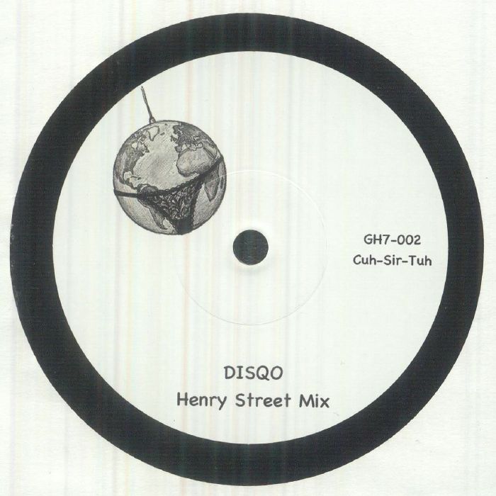 Caserta – Disqo (7", God Hour, 2026) Back Cover