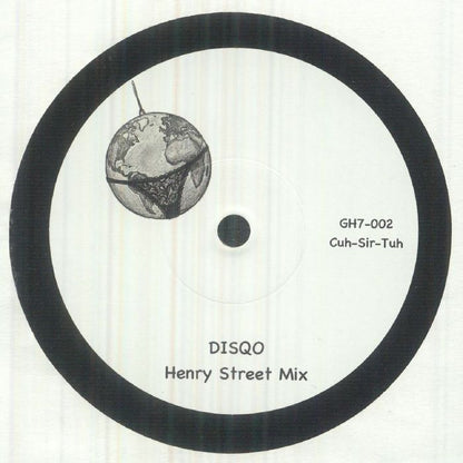 Caserta – Disqo (7", God Hour, 2026) Back Cover