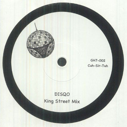 Caserta – Disqo (7", God Hour, 2026) Front Cover