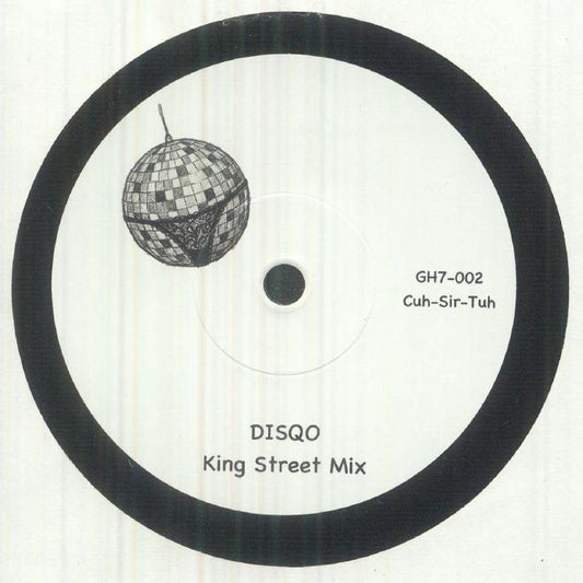 Caserta – Disqo (7", God Hour, 2026) Front Cover