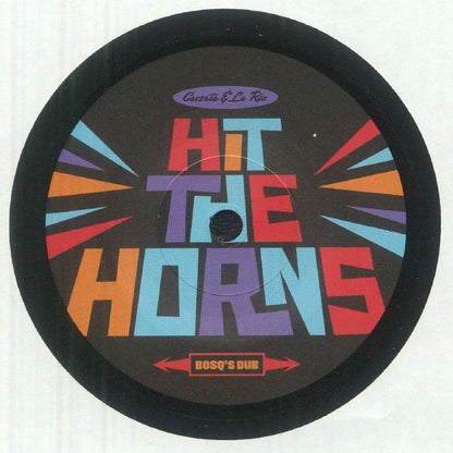 Caserta – Hit The Horns (7", BACALAO, 2025) Back Cover