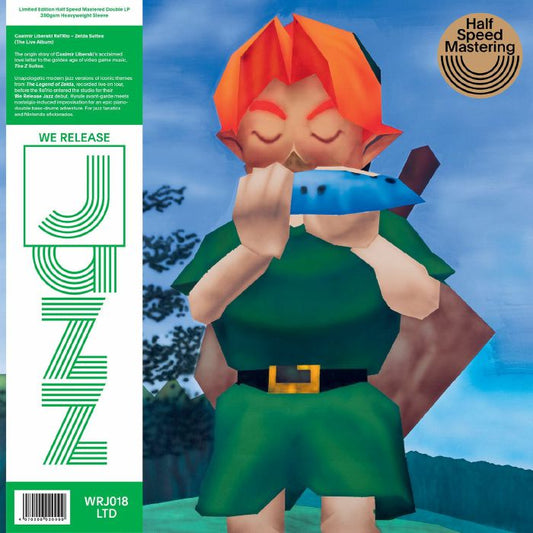 Casimir Liberski Retrio – Zelda Suites: The Live Album (half speed remastered) (2xLP, obi-strip, We Release Jazz, 2026) Front Cover