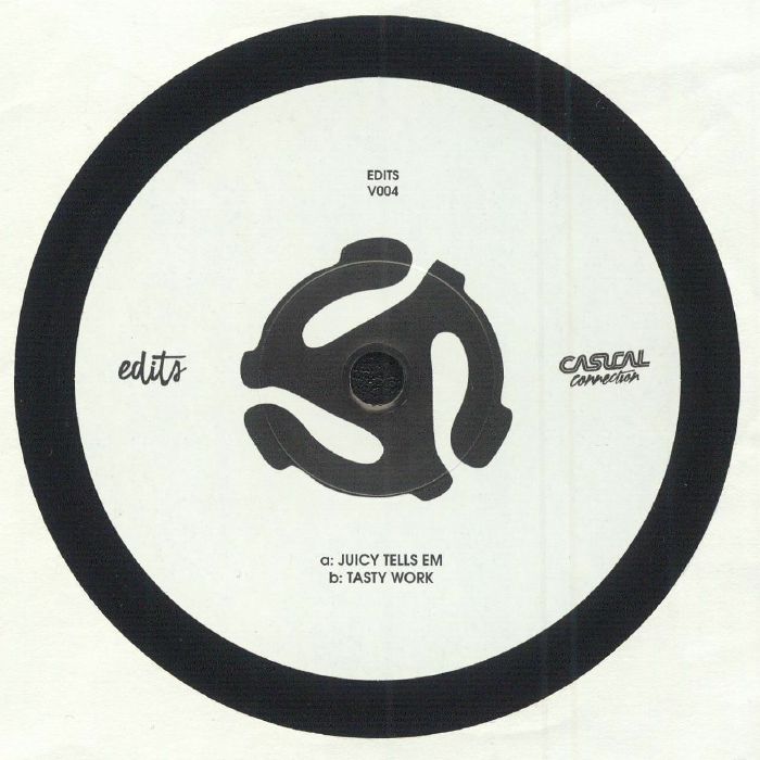 Casual Connection – Juicy Tells Em / Tasty Work (7", Edits Clothing Co, 2022) Front Cover
