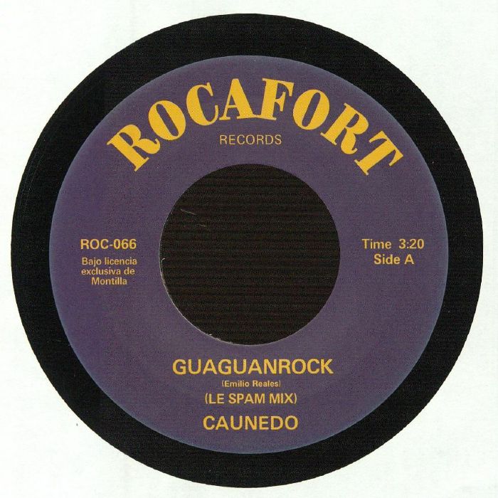 Caunedo – Guaguanrock (Le Spam Mix) / Bokolo (7", Rocafort Records, 2026) Front Cover