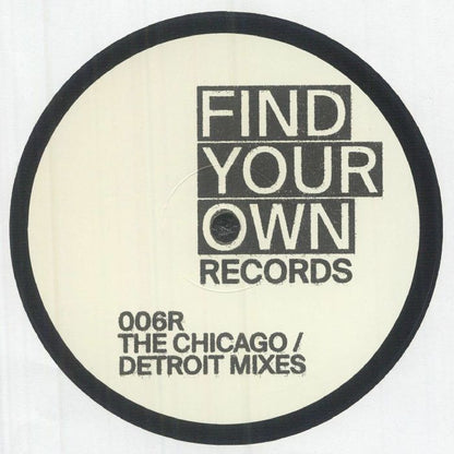 Ceri Cici Psy Psy Sis – Live Your Life In Ecstacy: The Chicago/Detroit Mixes (12", Find Your Own, 2026) Front Cover