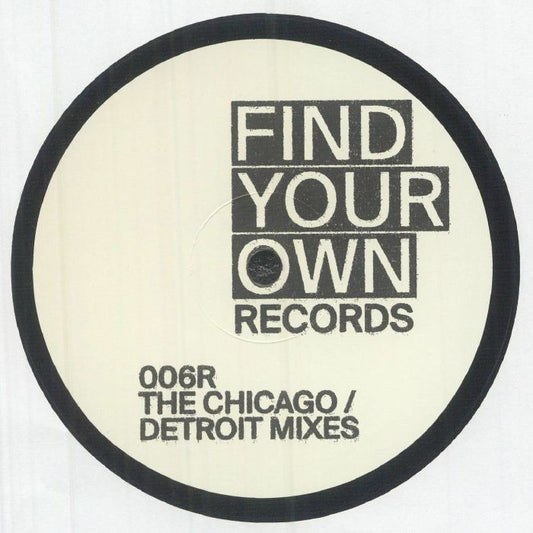 Ceri Cici Psy Psy Sis – Live Your Life In Ecstacy: The Chicago/Detroit Mixes (12", Find Your Own, 2026) Front Cover