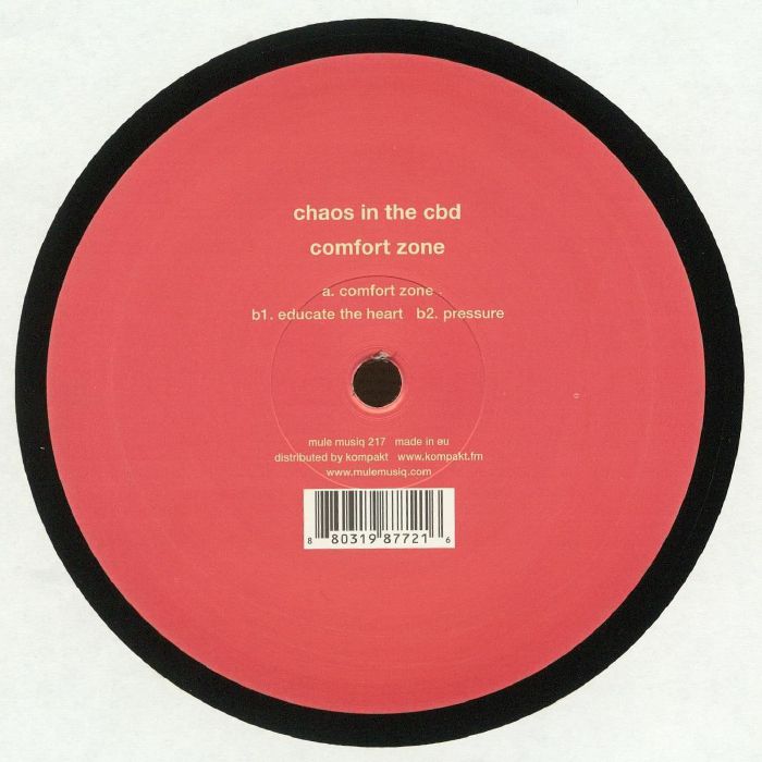 Chaos In The CBD – Comfort Zone (12", Mule Musiq, 2017) Front Cover