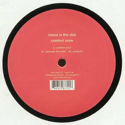 Chaos In The CBD – Comfort Zone (12", Mule Musiq, 2017) Front Cover