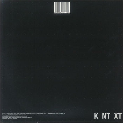 Charlotte De Witte Comma Dee – The Heads That Know (12", KNTXT, 2025) back cover