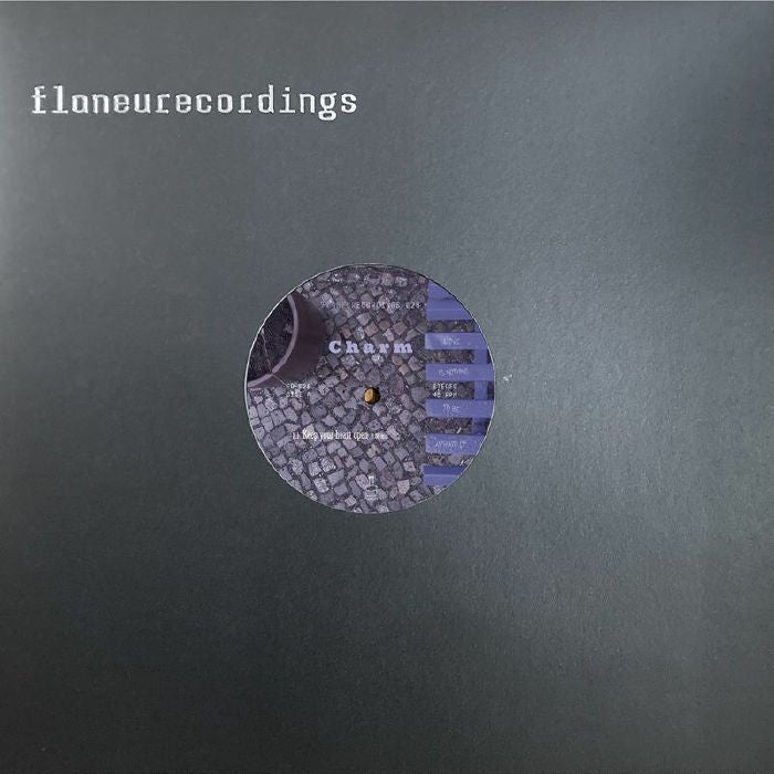 Charm – Love Is Nothing To Be Afraid Of (12", Flaneurecordings, 2026) Front Cover