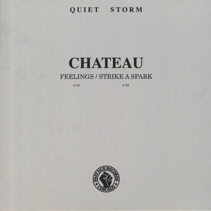 Chateau – Feelings / Strike A Spark (7", Past Due, 2019) Front Cover