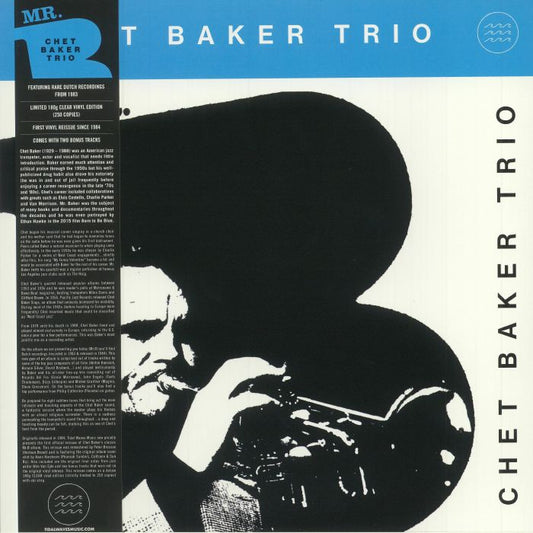Chet Baker Trio - Mr. B (LP) (Clear, 180g)
