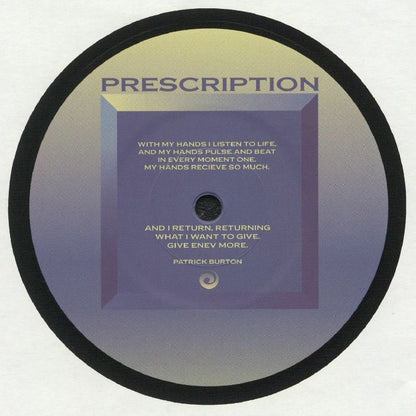 Chez Damier & Ron Trent, M.D. – Hip To Be Disillusioned Vol. 1 (12", Prescription, 2021) Back Cover