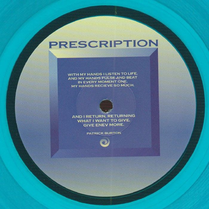 Chez Damier / Ron Trent Md – Hip To Be Disillusioned Vol 1 (reissue) (12", limited translucent turquoise, Prescription, 2026) Back Cover