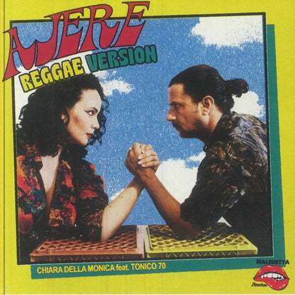 Chiara Della Monica , Tonico 70 – Ajere (Reggae Version) (7", Maledetta Discoteca, 2025) front cover