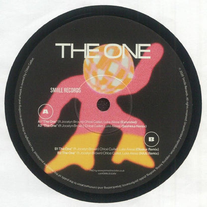 Chloé Caillet , Luke Alessi ft. Jocelyn Brown – The One (12", Smile Records, 2025) Front Cover