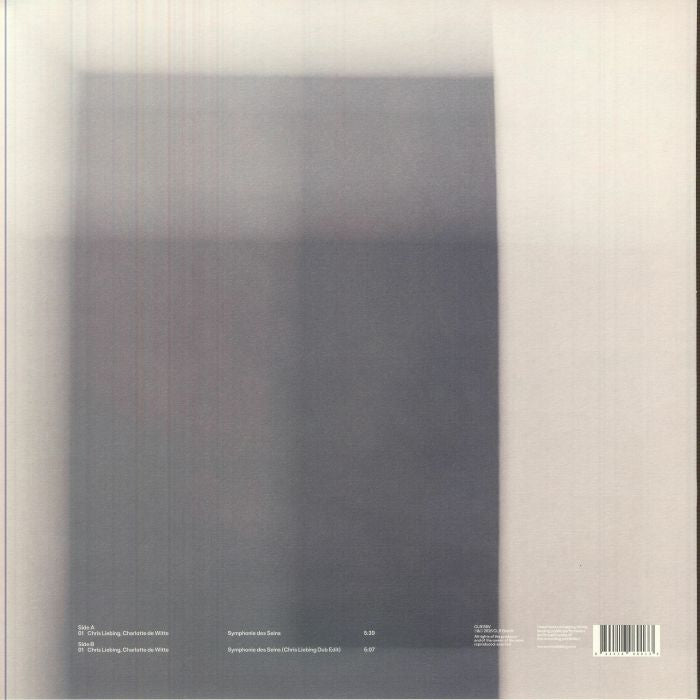 Chris Liebing / Charlotte De Witte – Symphonie Des Seins EP (12", CLR, 2026) Back Cover