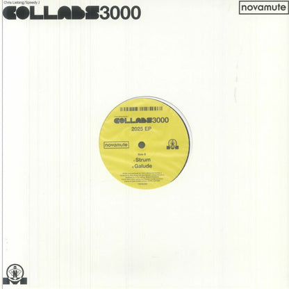 Chris Liebing / Speedy J – Collabs 3000 2025 EP (12", NovaMute, 2025) back cover