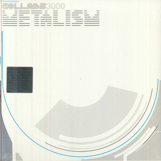 Chris Liebing / Speedy J – Collabs3000 Metalism (2xLP, Mute, 2025) front cover