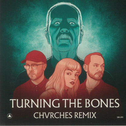 Chvrches , John Carpenter – Good Girls (John Carpenter Remix) b/w Turning The Bones (CHVRCHES Remix) (7", Blue And Pink Marble, Sacred Bones Records, 2021) Back Cover