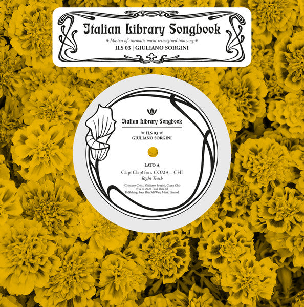 Clap! Clap! , Giuliano Sorgini – Italian Library Songbook Vol.3  (7", Four Flies Records, 2025) image 01