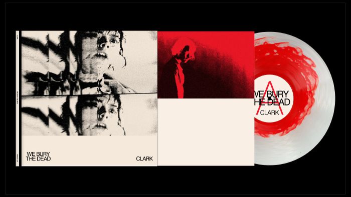 Clark – We Bury The Dead (Soundtrack) (LP, limited clear in red, Throttle, 2026) Front Cover
