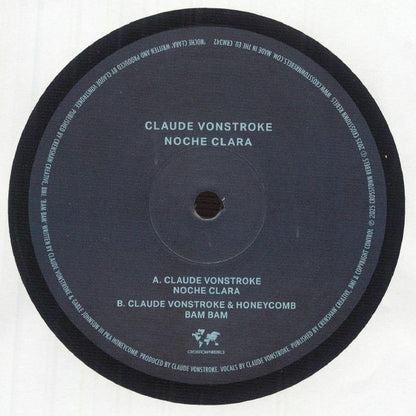 Claude VonStroke – Noche Clara (12", Crosstown Rebels, 2025) Front Cover