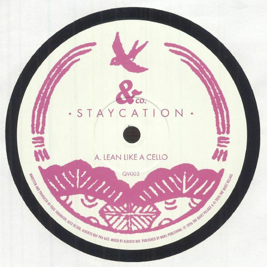 &Co. – Staycation (12", The Quiet Village, 2026) Front Cover