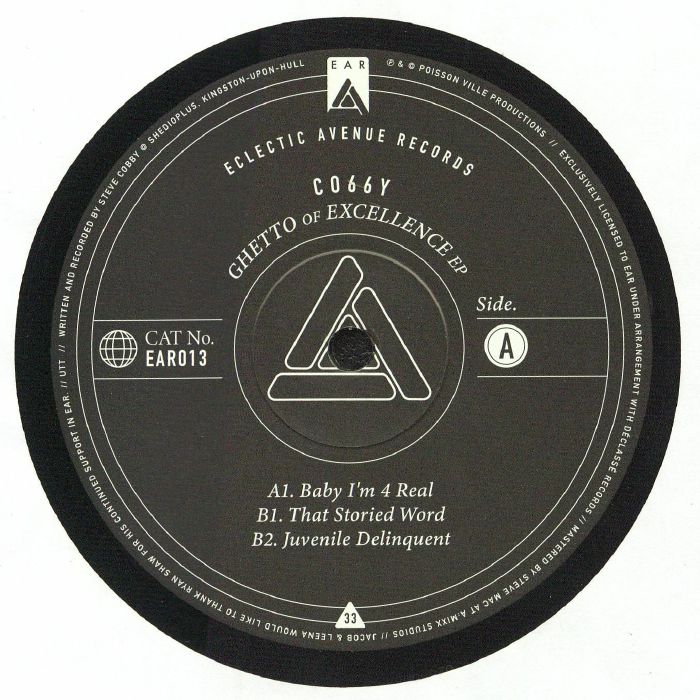 CØ66¥ – Ghetto Of Excellence EP (12", Eclectic Avenue Records, 2026) Front Cover