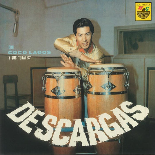 Coco Lagos Y Sus Orates – Descargas (LP, 180g, Vampi Soul, 2022) Front Cover