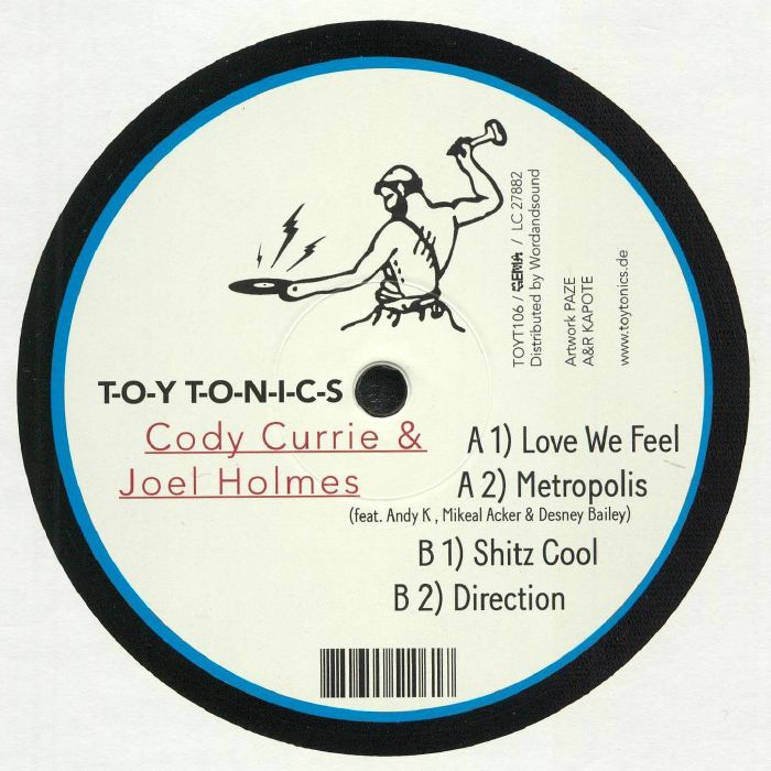 Cody Currie & Joel Holmes – Metropolis  (12", Toy Tonics, 2020) Back Cover