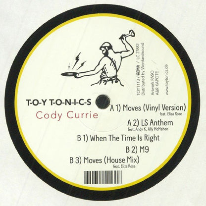 Cody Currie – Moves EP (12", Toy Tonics, 2021) Back Cover