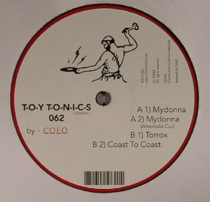 COEO – Mydonna (12", Toy Tonics, 2017) Back Cover