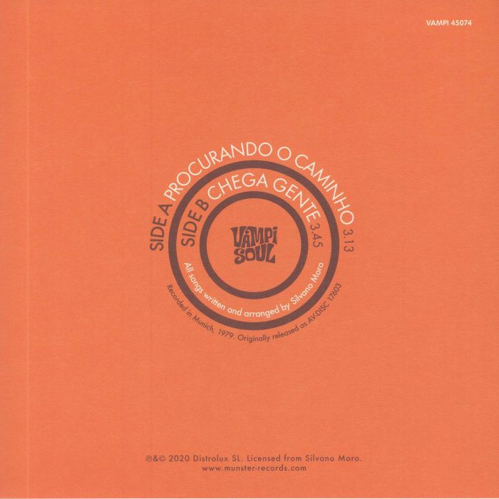 Coisa Nossa – Procurando O Caminho (7", Vampi Soul, 2021) Back Cover